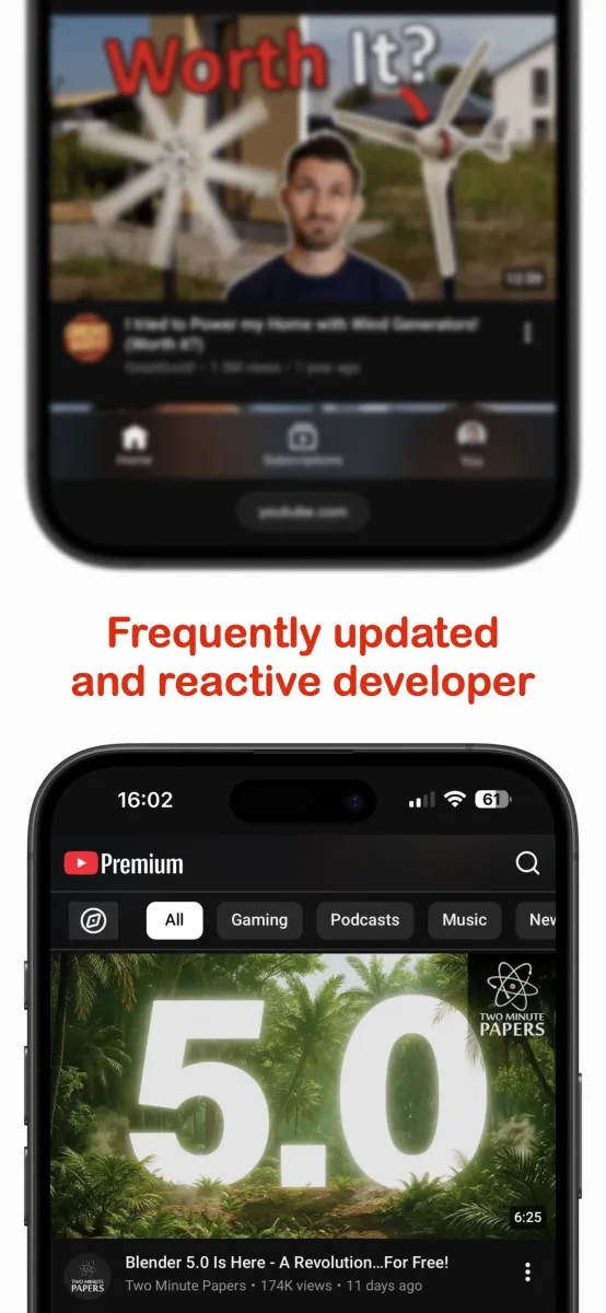 No Shorts on iPhone — screenshot 6